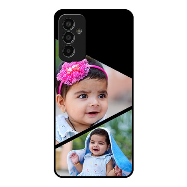 Galaxy F13 Custom Glass Phone Case - Semi Cut Design