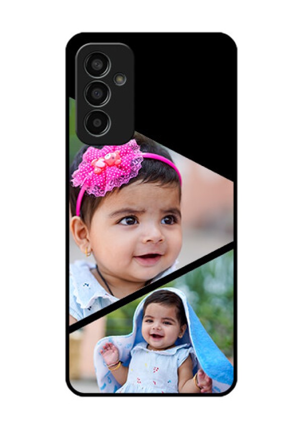 Galaxy F13 Custom Glass Phone Case - Semi Cut Design