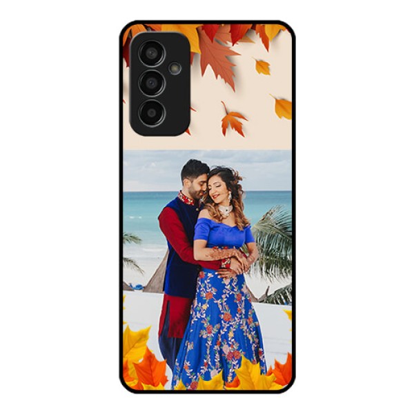Galaxy F13 Photo Printing on Glass Case - Autumn Maple Leaves Design Galaxy F13 Photo Printing on Glass Case - Autumn Maple Leaves Design
