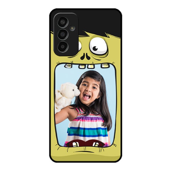 Galaxy F13 Personalized Glass Phone Case - Cartoon monster back case Design Galaxy F13 Personalized Glass Phone Case - Cartoon monster back case Design