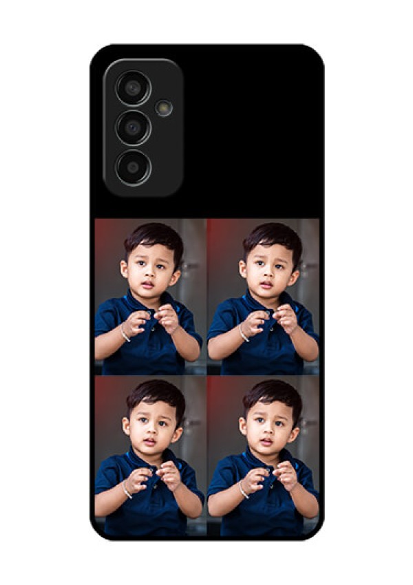Galaxy F13 4 Image Holder on Glass Mobile Cover