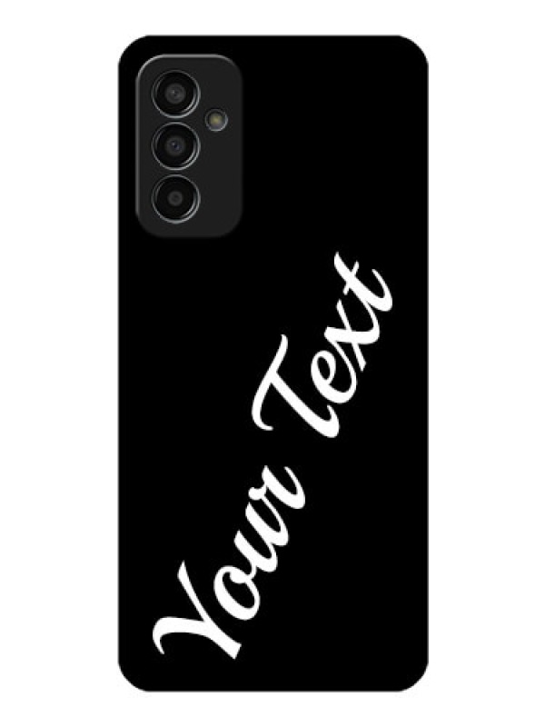 Custom Galaxy F13 Custom Glass Mobile Cover with Your Name