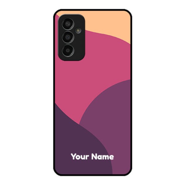 Galaxy F13 Custom Glass Phone Case - Mixed Multi-colour abstract art Design Galaxy F13 Custom Glass Phone Case - Mixed Multi-colour abstract art Design