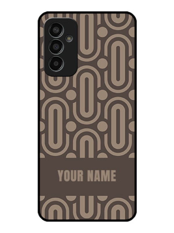 Custom Galaxy F13 Custom Glass Phone Case - Captivating Zero Pattern Design