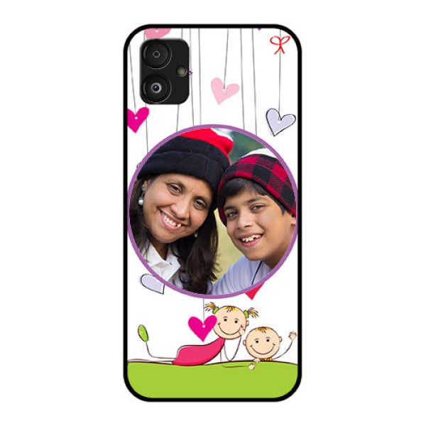 Samsung Galaxy F14 5G Photo Printing on Glass Case - Cute Kids Phone Case Design Samsung Galaxy F14 5G Photo Printing on Glass Case - Cute Kids Phone Case Design