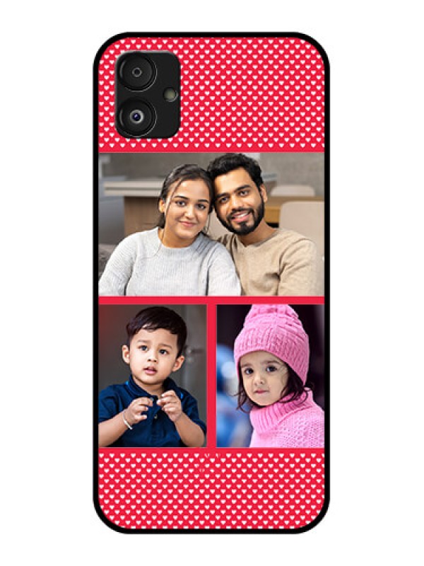 Custom Samsung Galaxy F14 5G Personalized Glass Phone Case - Bulk Pic Upload Design