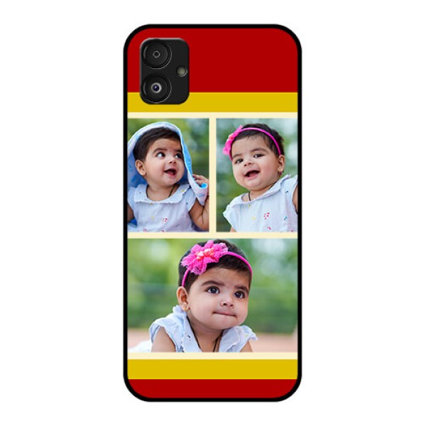 Samsung Galaxy F14 5G Custom Glass Mobile Case - Multiple Pic Upload Design Samsung Galaxy F14 5G Custom Glass Mobile Case - Multiple Pic Upload Design