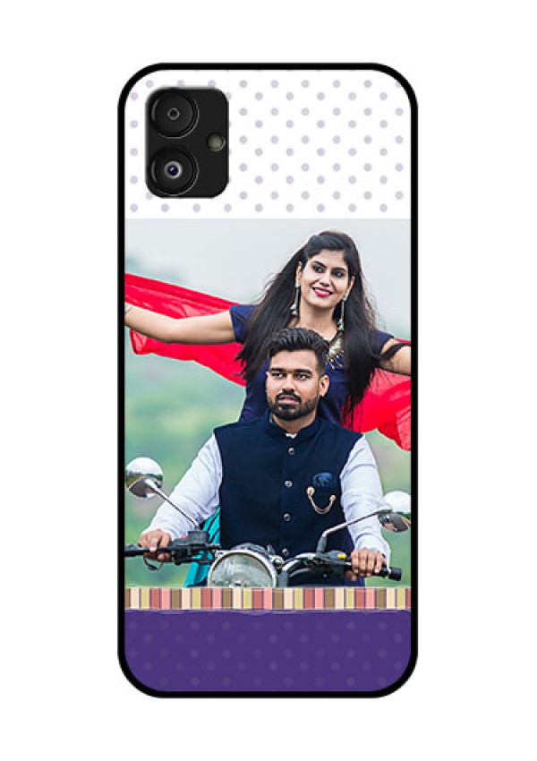 Samsung Galaxy F14 5G Photo Printing on Glass Case - Cute Family Design