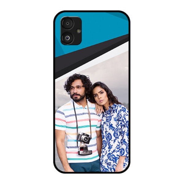 Samsung Galaxy F14 5G Photo Printing on Glass Case - Simple Pattern Photo Upload Design Samsung Galaxy F14 5G Photo Printing on Glass Case - Simple Pattern Photo Upload Design