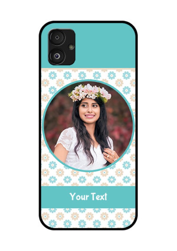 Samsung Galaxy F14 5G Custom Glass Mobile Case - Beautiful Flowers Design
