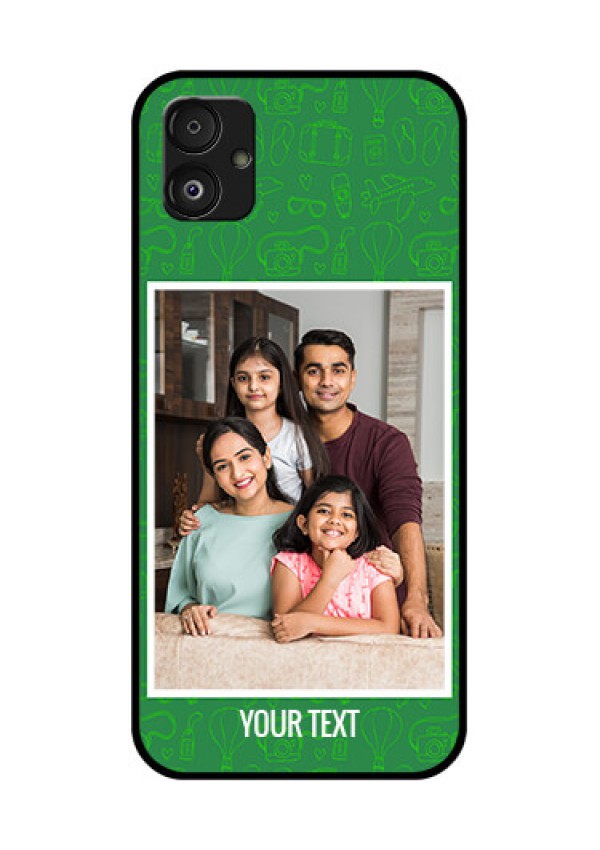 Samsung Galaxy F14 5G Personalized Glass Phone Case - Picture Upload Design