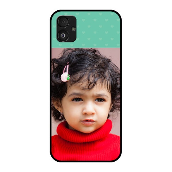 Samsung Galaxy F14 5G Custom Glass Phone Case - Lovers Picture Design Samsung Galaxy F14 5G Custom Glass Phone Case - Lovers Picture Design