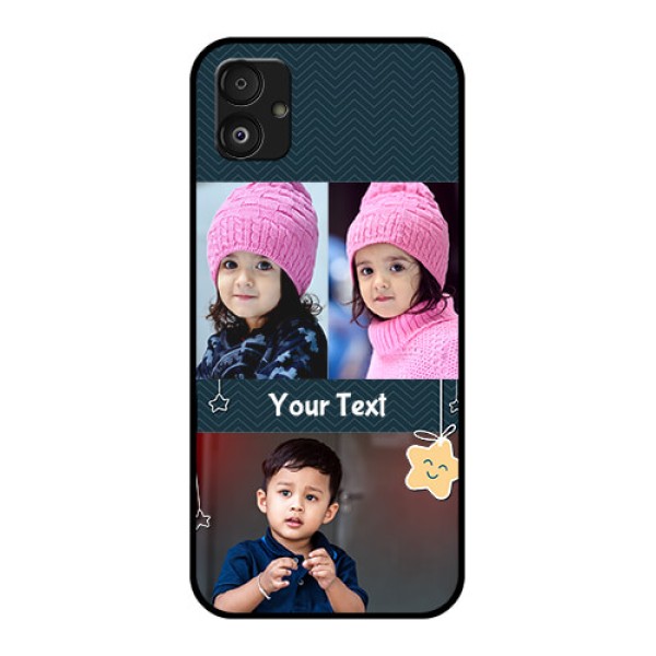 Samsung Galaxy F14 5G Custom Glass Mobile Case - Hanging Stars Design