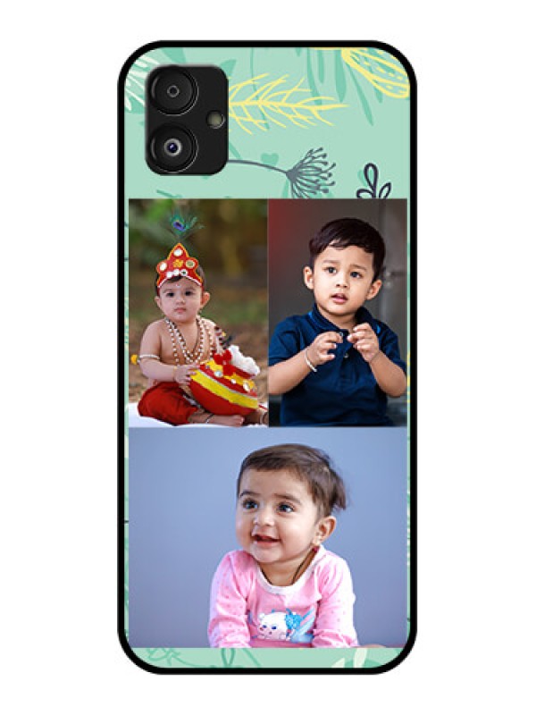 Custom Samsung Galaxy F14 5G Photo Printing on Glass Case - Forever Family Design