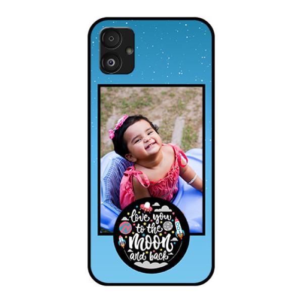 Samsung Galaxy F14 5G Custom Glass Mobile Case - Wave Pattern Colorful Design Samsung Galaxy F14 5G Custom Glass Mobile Case - Wave Pattern Colorful Design