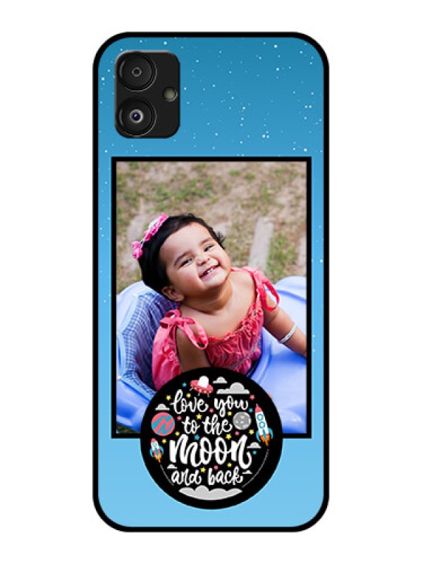 Custom Samsung Galaxy F14 5G Custom Glass Mobile Case - Wave Pattern Colorful Design