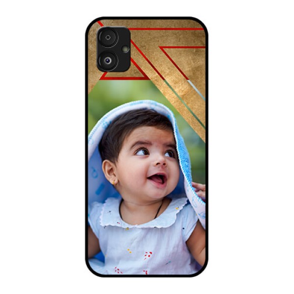 Samsung Galaxy F14 5G Personalized Glass Phone Case - Gradient Abstract Texture Design Samsung Galaxy F14 5G Personalized Glass Phone Case - Gradient Abstract Texture Design