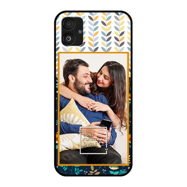 Samsung Galaxy F14 5G Custom Glass Mobile Case - Pattern Design