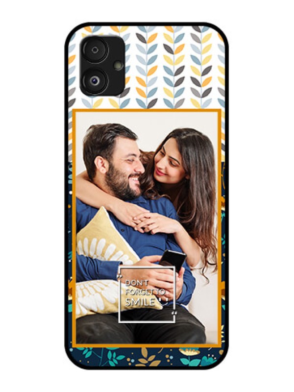Custom Samsung Galaxy F14 5G Custom Glass Mobile Case - Pattern Design