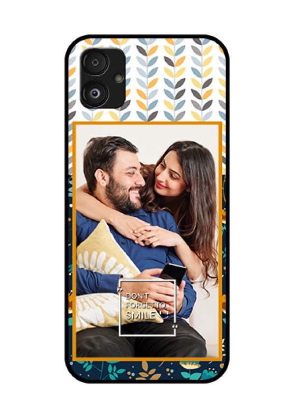 Samsung Galaxy F14 5G Custom Glass Mobile Case - Pattern Design