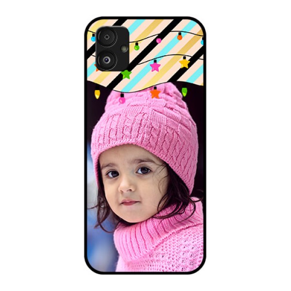 Samsung Galaxy F14 5G Custom Glass Mobile Case - Lights Hanging Design