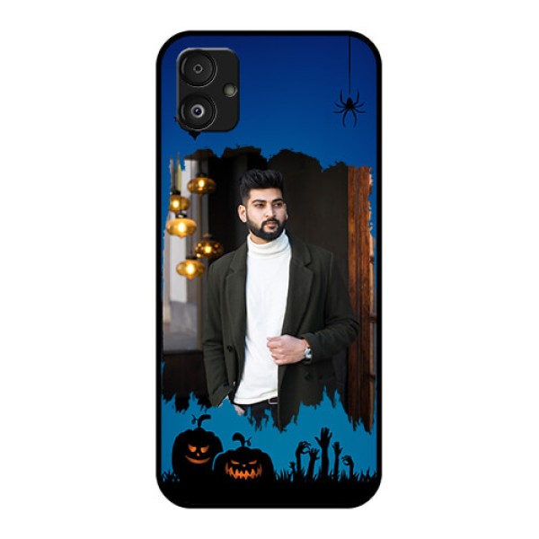Samsung Galaxy F14 5G Photo Printing on Glass Case - with pro Halloween design Samsung Galaxy F14 5G Photo Printing on Glass Case - with pro Halloween design