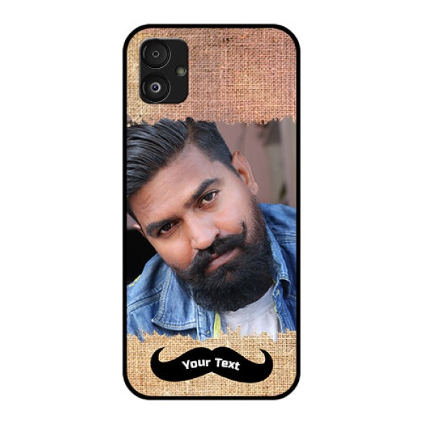 Samsung Galaxy F14 5G Personalized Glass Phone Case - with Texture Design Samsung Galaxy F14 5G Personalized Glass Phone Case - with Texture Design