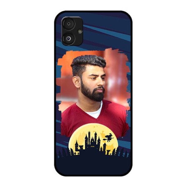 Samsung Galaxy F14 5G Photo Printing on Glass Case - Halloween Witch Design Samsung Galaxy F14 5G Photo Printing on Glass Case - Halloween Witch Design