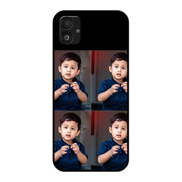 Samsung Galaxy F14 5G 4 Image Holder on Glass Mobile Cover