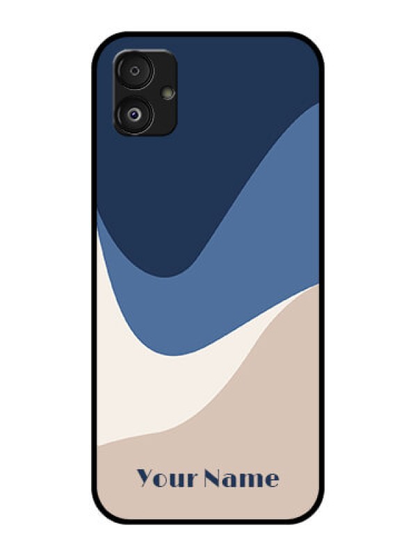 Custom Samsung Galaxy F14 5G Custom Glass Phone Case - Abstract Drip Art Design