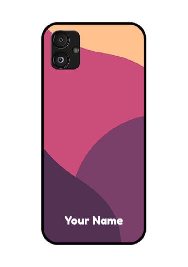 Samsung Galaxy F14 5G Custom Glass Phone Case - Mixed Multi-colour abstract art Design