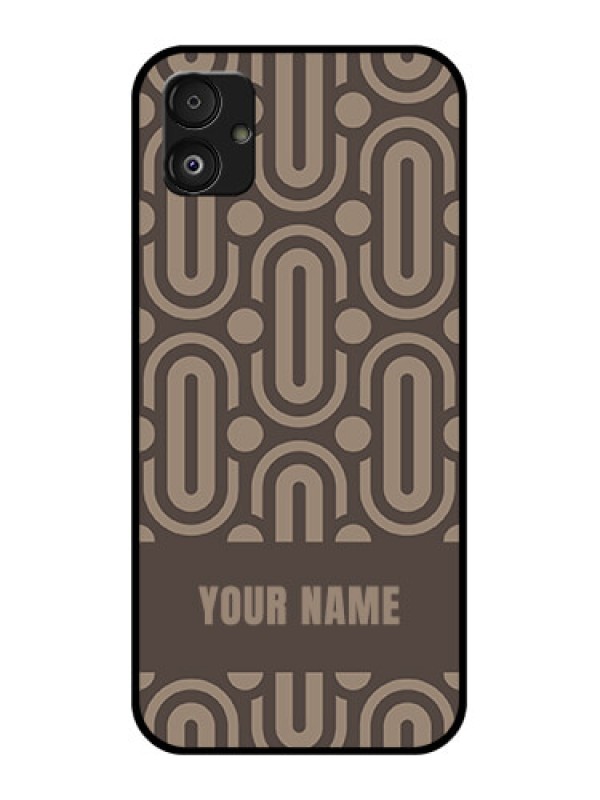 Custom Samsung Galaxy F14 5G Custom Glass Phone Case - Captivating Zero Pattern Design