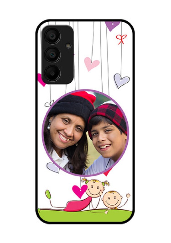 Galaxy F15 5G Custom Glass Phone Case - Cute Kids Phone Case Design