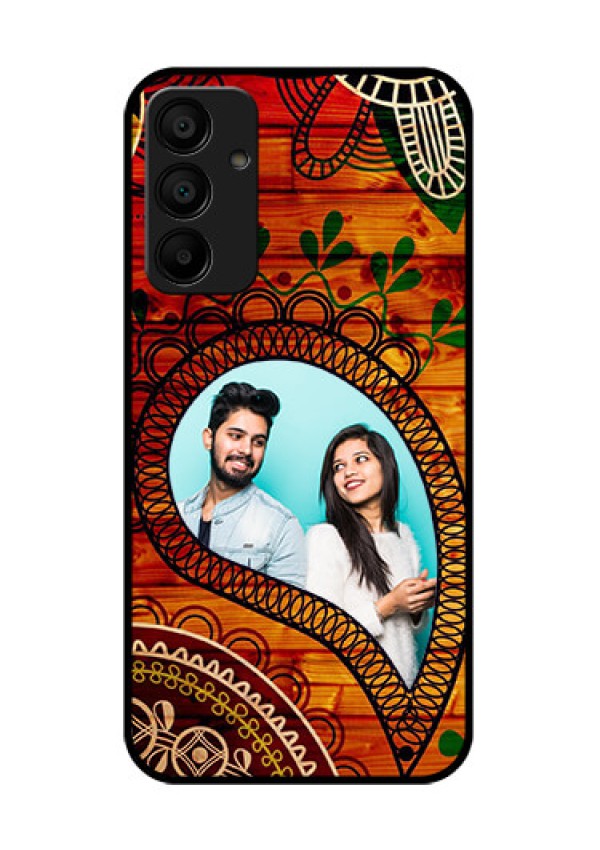 Galaxy F15 5G Custom Glass Phone Case - Abstract Colorful Design