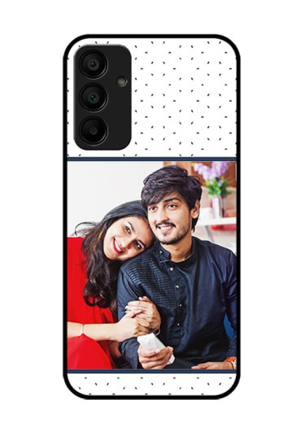 Galaxy F15 5G Custom Glass Phone Case - Premium Dot Design