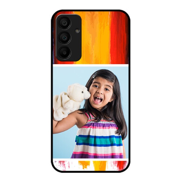 Galaxy F15 5G Custom Glass Phone Case - Multi Color Design