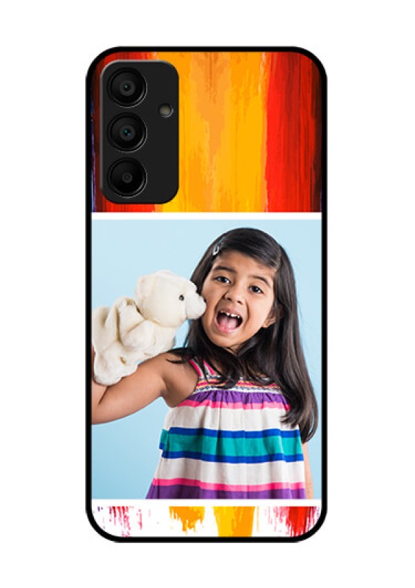 Galaxy F15 5G Custom Glass Phone Case - Multi Color Design