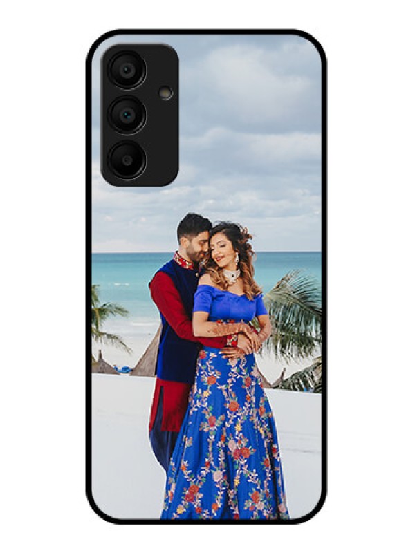 Custom Galaxy F15 5G Custom Glass Phone Case - Upload Full Picture Design