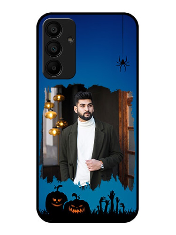 Custom Galaxy F15 5G Custom Glass Phone Case - With Pro Halloween Design