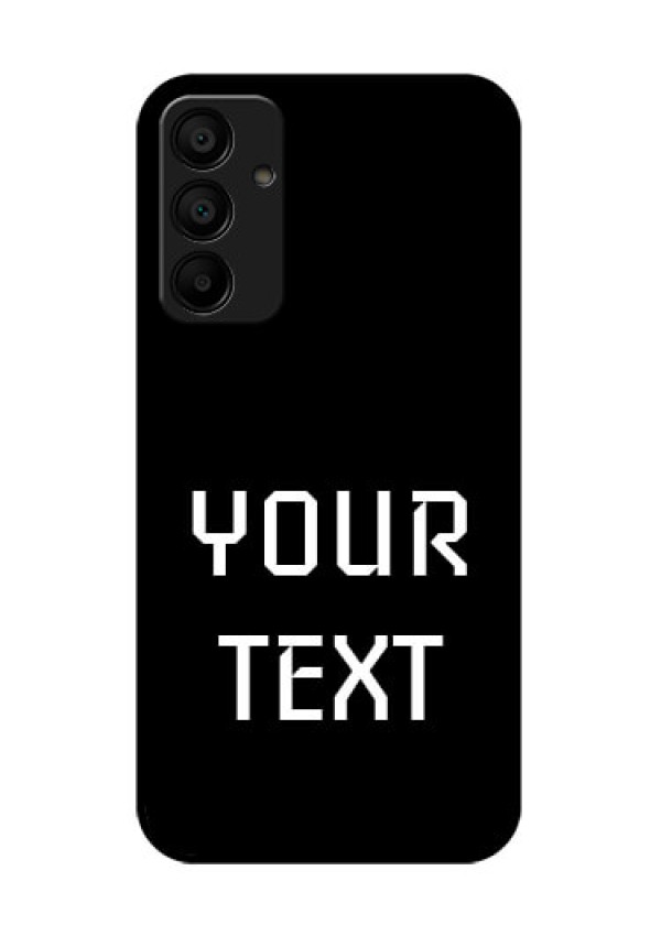 Galaxy F15 5G Custom Glass Phone Case - Your Name Design
