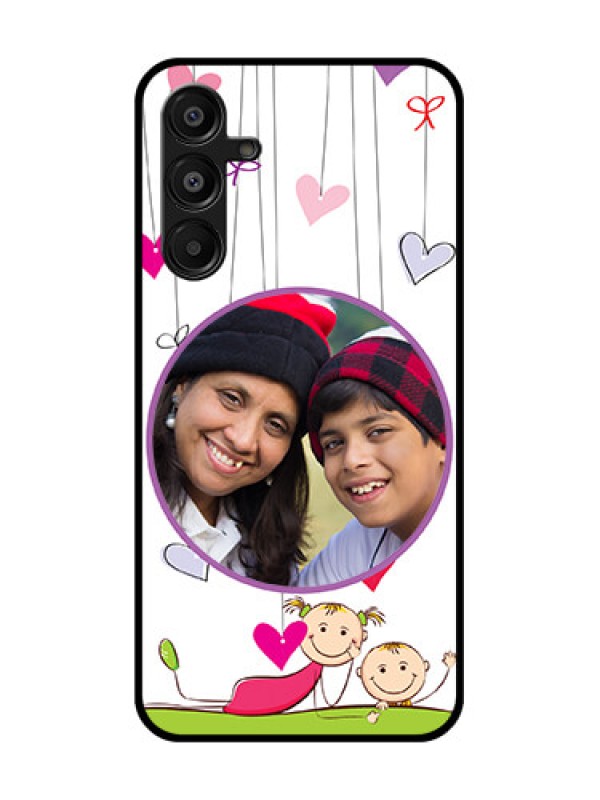 Custom Galaxy F16 5G Custom Glass Phone Case - Cute Kids Phone Case Design