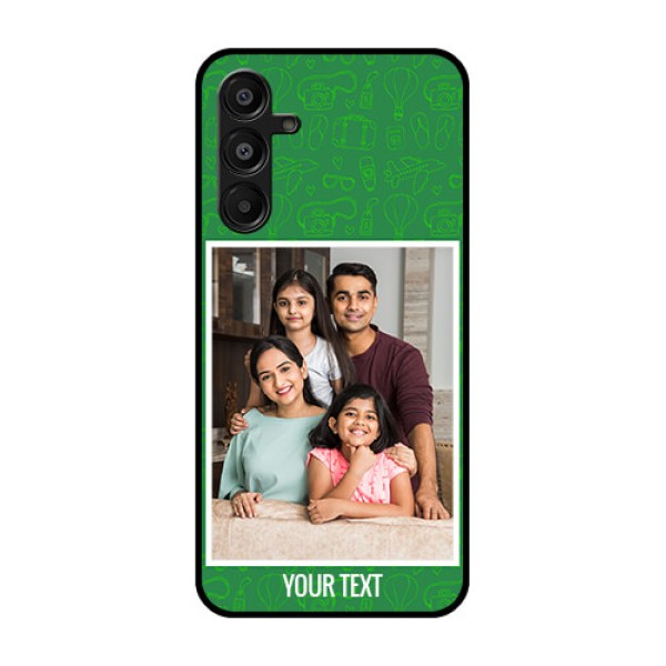 Galaxy F16 5G Custom Glass Phone Case - Picture Upload Design