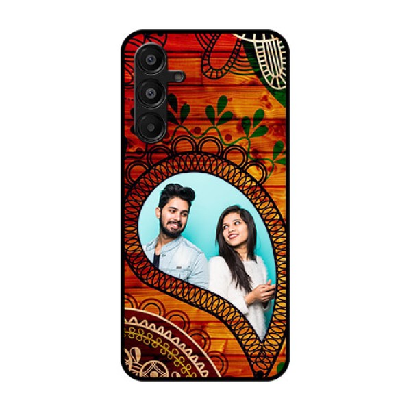Galaxy F16 5G Custom Glass Phone Case - Abstract Colorful Design