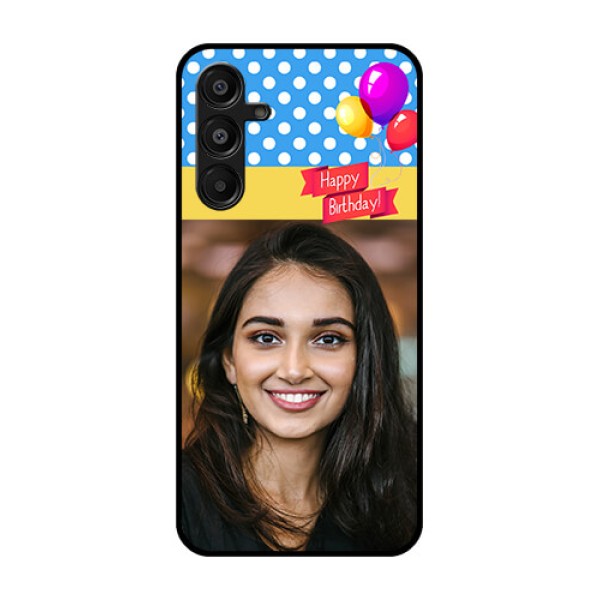 Galaxy F16 5G Custom Glass Phone Case - Happy Birthday Design