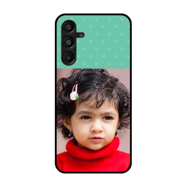 Galaxy F16 5G Custom Glass Phone Case - Lovers Picture Design