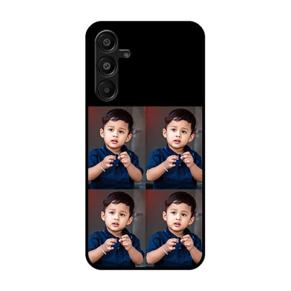 Galaxy F16 5G Custom Glass Phone Case - 4 Image Holder Design