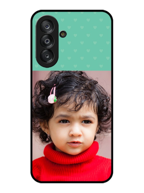 Custom Samsung Galaxy F17 5G Custom Glass Phone Case - Lovers Picture Design