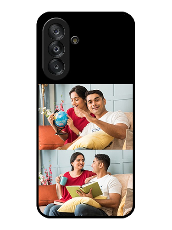 Custom Samsung Galaxy F17 5G Custom Glass Phone Case - 2 Images Design