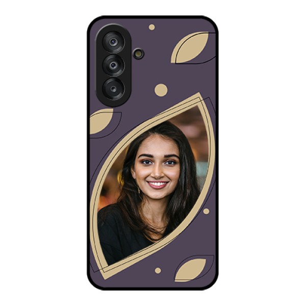 Samsung Galaxy F17 5G Custom Glass Phone Case - Falling Leaf Design