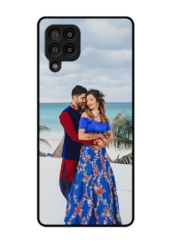 Galaxy F22 Photo Printing on Glass Case  - Upload Full Picture Design